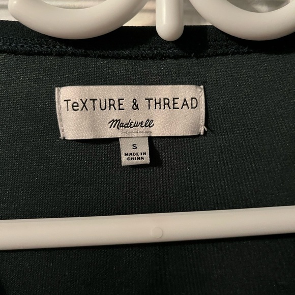 Madewell Teal Texture & Thread Top - Picture 2 of 2